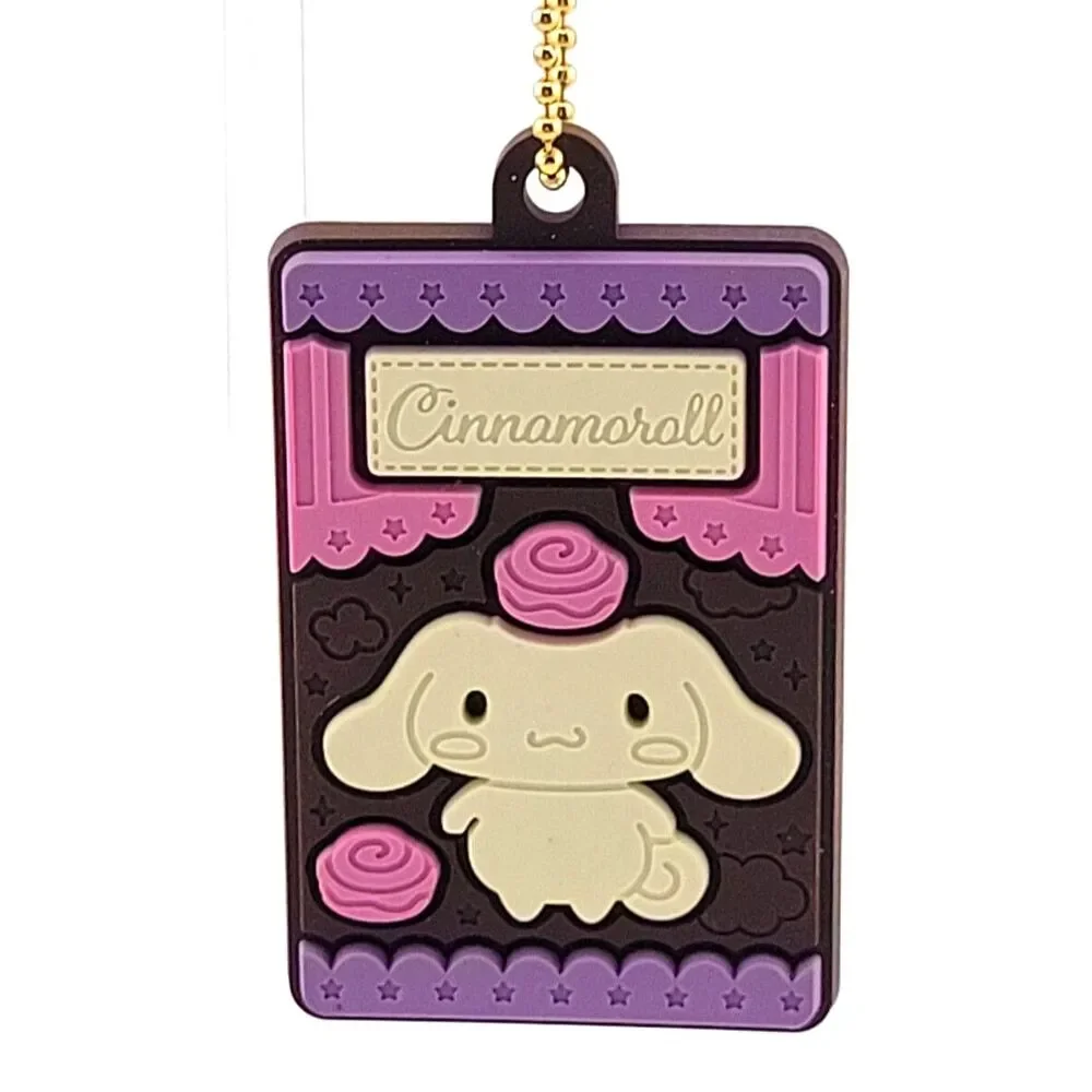 Cinnamoroll - Bandai Sanrio Charapaki Rubber Keychain